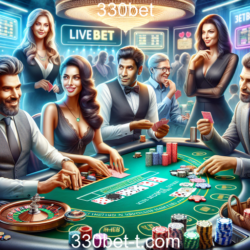 Experimente a Adrenalina dos Jogos 'Ao Vivo' na 330bet